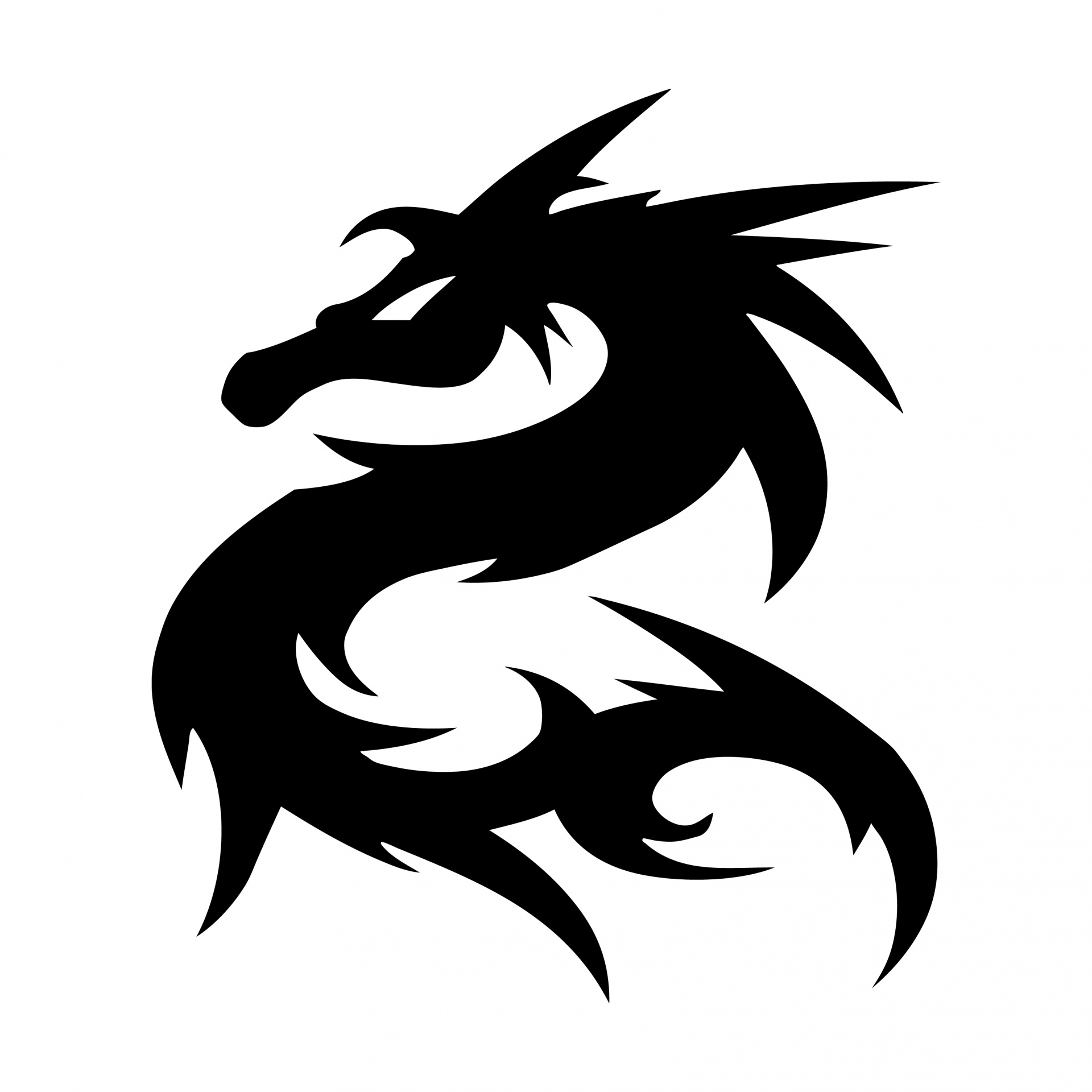 dragon-logo-symbol-silhouette